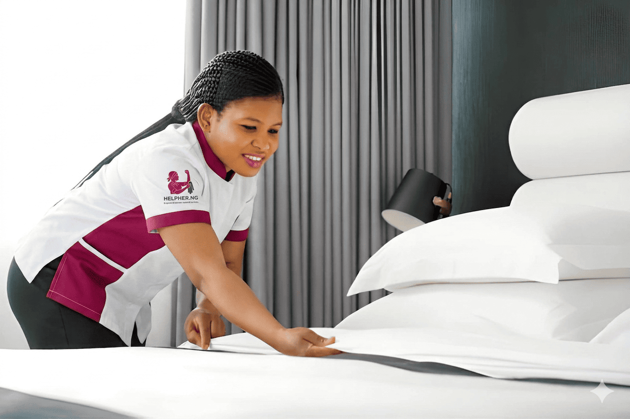 HelpHer helper providing dignified domestic services in Lagos