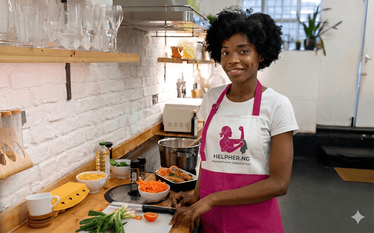 HelpHer helper in kitchen